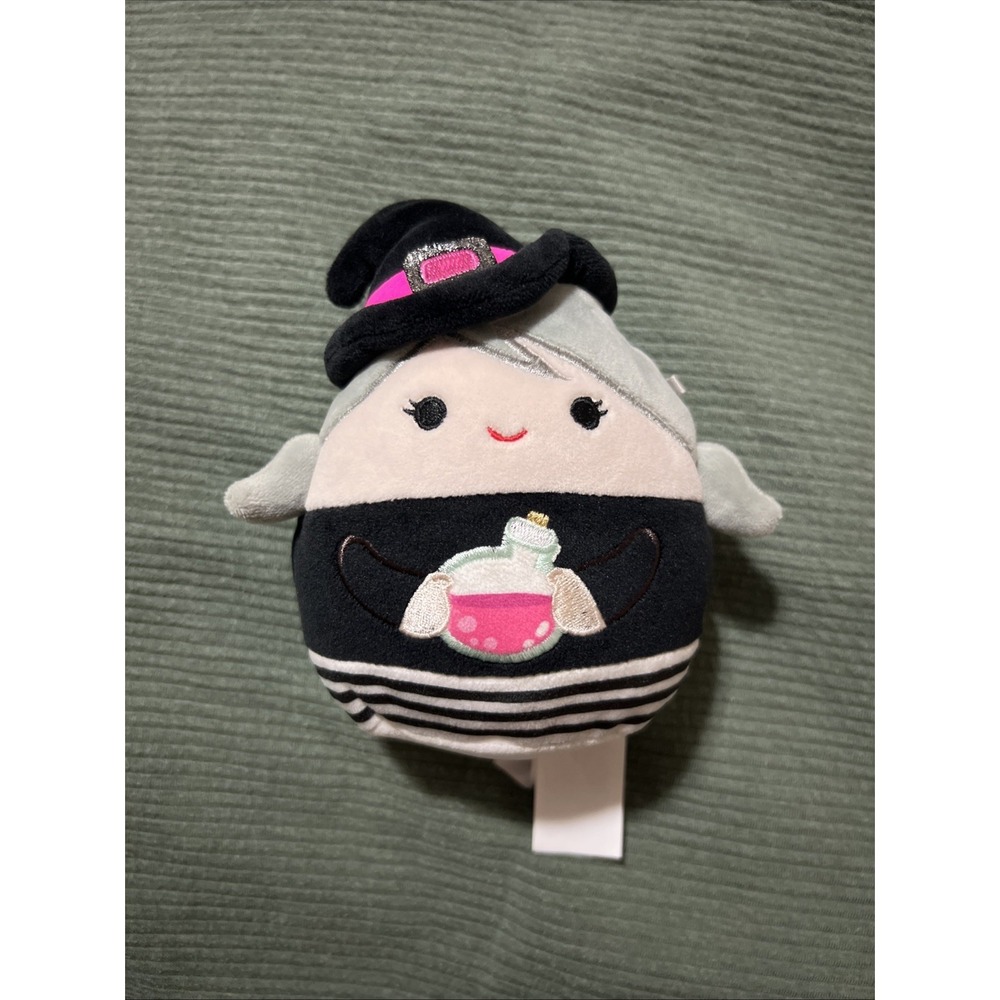 Squishmallow New Nwt KellyToy Plush 12" Agora Witch Pink Potion